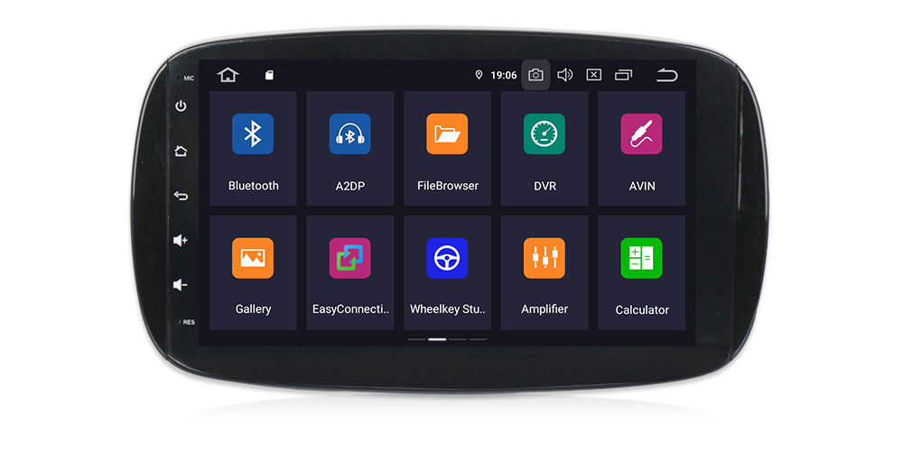 Autoradio android full tactile gps bluetooth smart 2015 2017 camera de recul 3