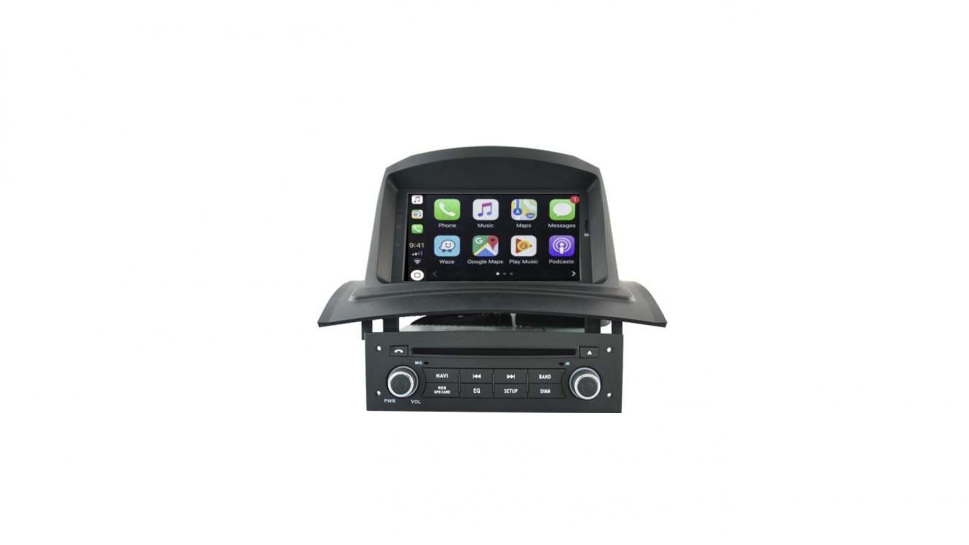 zwavel afwijzing Zwembad Autoradio GPS tactile Bluetooth Android & Apple Carplay Renault Megane 2 +  caméra de recul