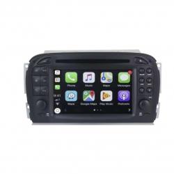 Autoradio Android tactile GPS Bluetooth Mercedes SL 2001 à 2004 + caméra de recul