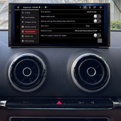 Autoradio GPS Audi A3 8V de 2013 à 2019 écran entièrement tactile Bluetooth Android & Apple Carplay + caméra de recul