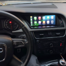 Autoradio GPS Audi A4 et Audi A5 de 2007 à 2016 écran entièrement tactile encastrable Bluetooth Android + caméra de recul