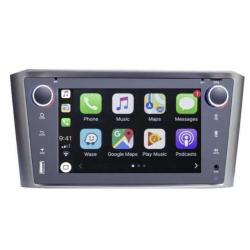 Autoradio tactile GPS Bluetooth Android & Apple Carplay Toyota Avensis de 2002 à 2008 + caméra de recul