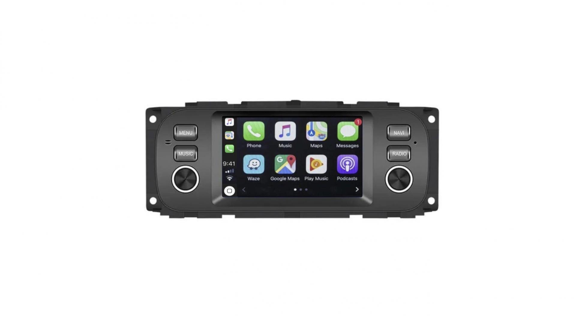 Autoradio full tactile gps bluetooth android apple carplay jeep grand cherokee liberty wrangler cherokee 1 jpg