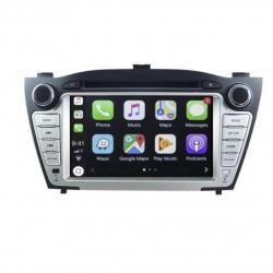 Autoradio tactile GPS Bluetooth Android & Apple Carplay Hyundai IX35 et Tucson de 2009 à 2013 + caméra de recul