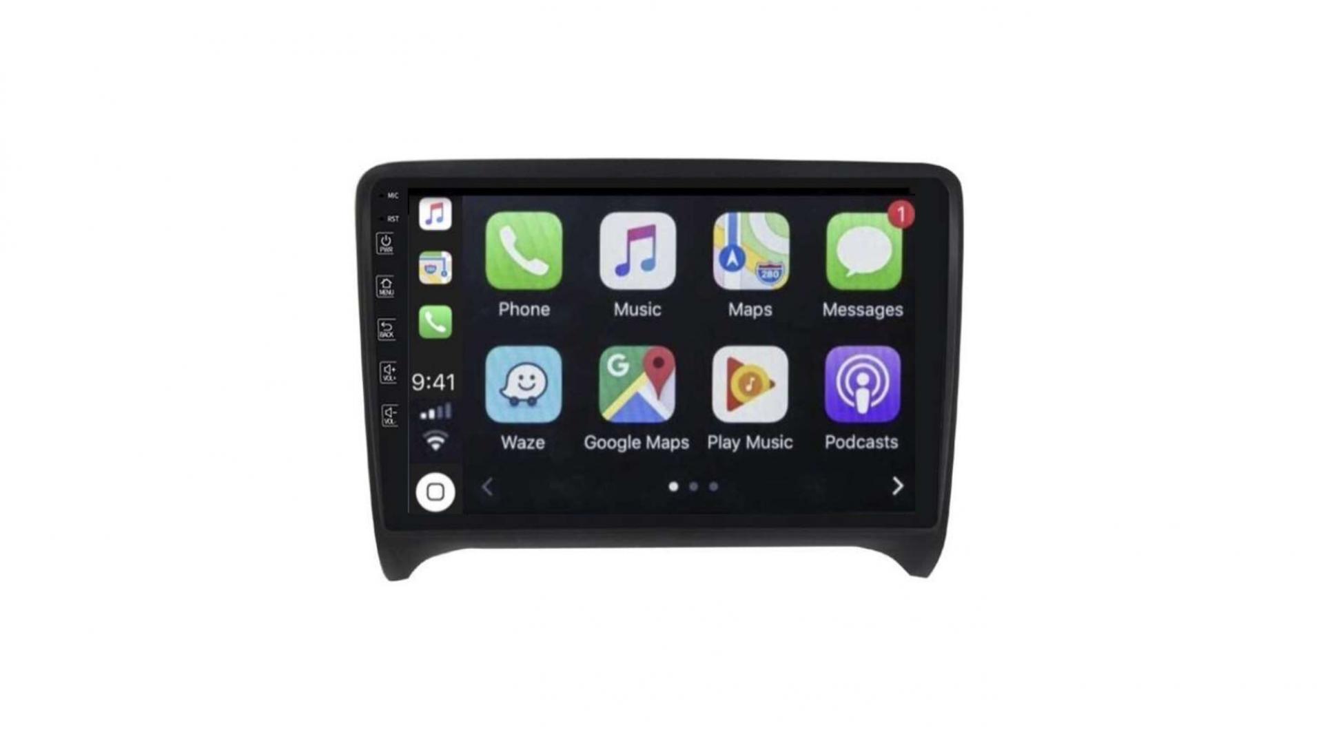 Autoradio GPS full tactile Bluetooth Android & Apple Carplay Audi