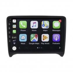 Autoradio full tactile GPS Bluetooth Android & Apple Carplay Audi  TT , TTRS + caméra de recul
