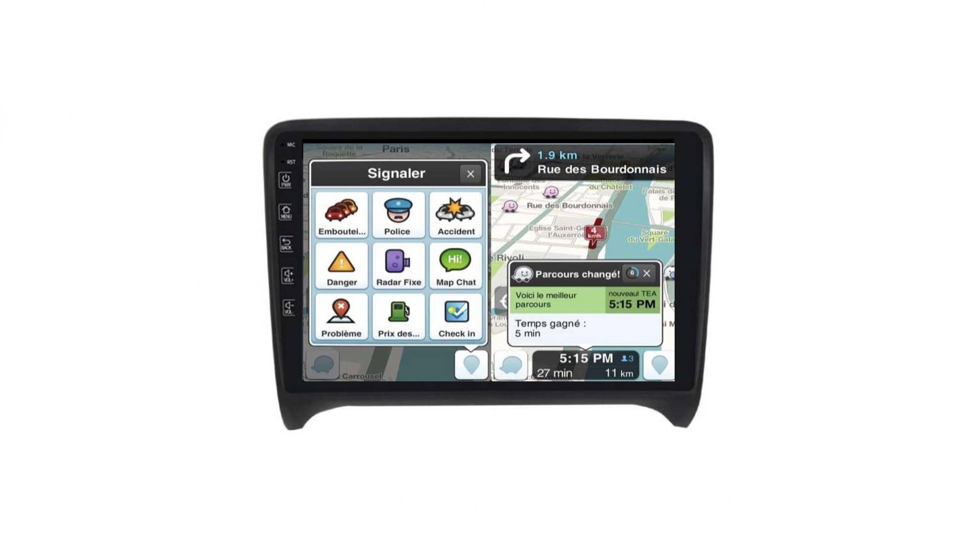 Autoradio GPS Android, Audi TT