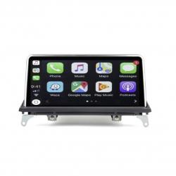 Autoradio tactile GPS Bluetooth Android & Apple Carplay BMW X5 E70 et BMW X6 E71 2007 à 2014 + caméra de recul