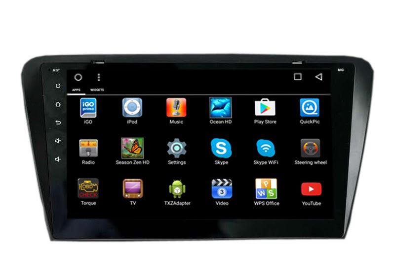 Dupliquer Ecran Smartphone Sur Tablette Bluetooth AUTORADIO ANDROÏD GPS BLUETOOTH SKODA OCTAVIA depuis 2013