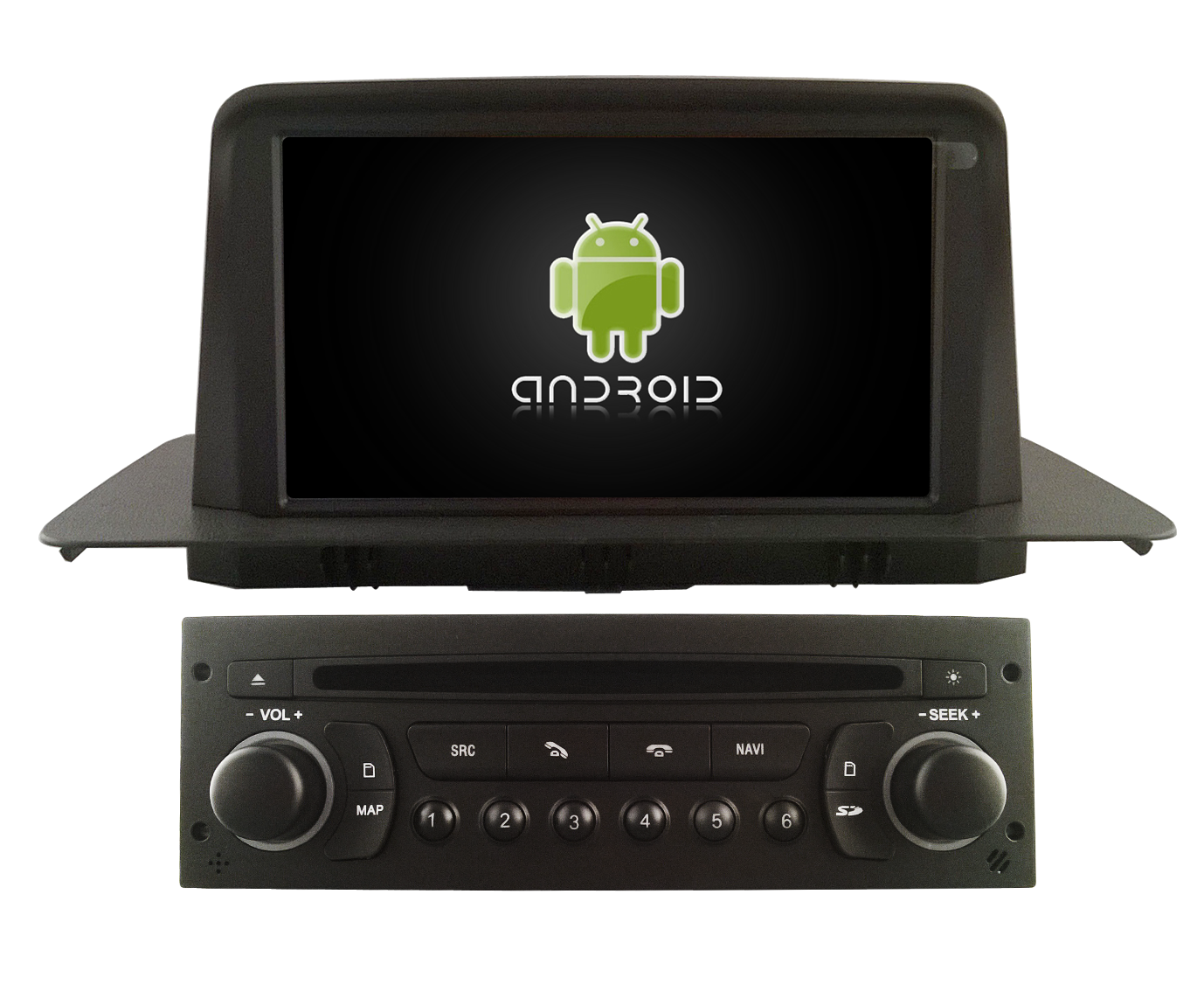 Autoradio gps bluetooth android citroen c3 2013 2014 2015 camera de recul commande au volant ipod tv dvbt 3g 4g pas cher wifi poste usb sd tnt 2 din tactile canbus mirror link ipho