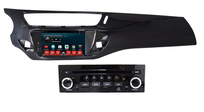 Autoradio gps bluetooth android citroen ds3 ds4 ds5 camera de recul commande au volant ipod tv dvbt 3g 4g pas cher wifi poste usb sd tnt 2 din tactile canbus mirror link iphone sam