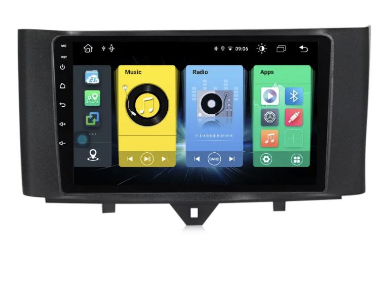 Dupliquer Ecran Smartphone Sur Tablette Bluetooth AUTORADIO GPS 3D SMART FOR TWO depuis 2012 + CAMERA DE RECUL
