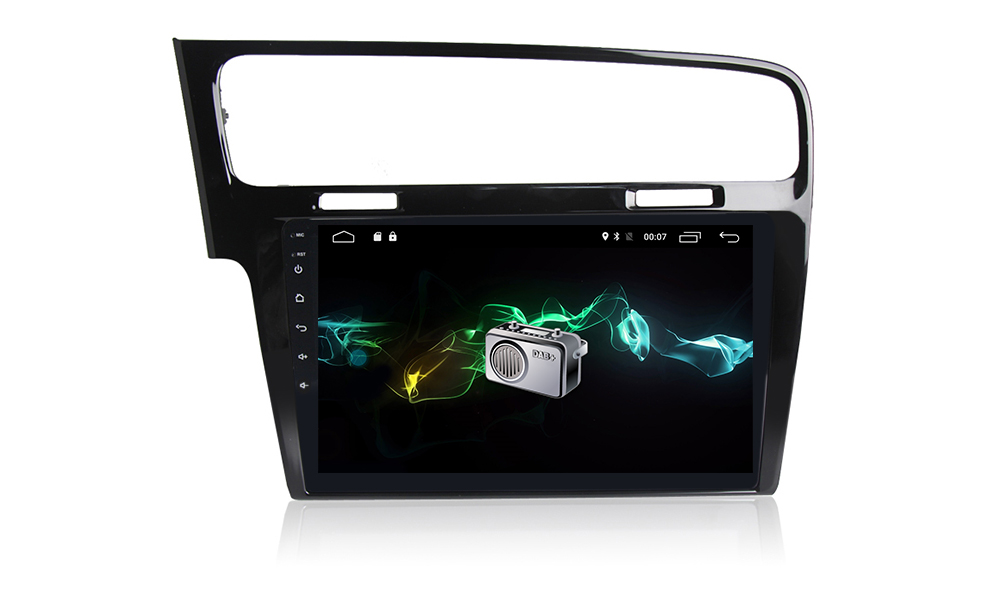 Autoradio gps bluetooth volkswagen golf 7 android camera de recul commande au volant ipod tv dvbt 3g 4g pas cher wifi poste usb sd tnt double 2 din vw canbus iphone samsung www gps