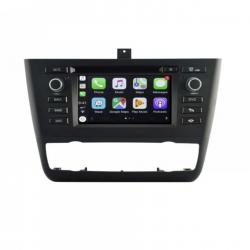 Autoradio tactile GPS Bluetooth Android & Apple Carplay BMW Série 1 E81, E82, E87, et E88 de 2004 à 2012 + caméra