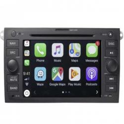 Autoradio GPS écran tactile avec boutons classique Bluetooth Android & Apple Carplay Porsche Cayenne de 2003 à 2010 + caméra de recul