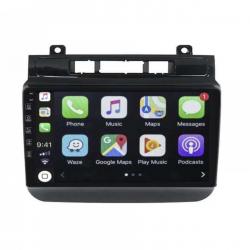 Autoradio GPS écran entièrement tactile Bluetooth Android & Apple Carplay Volkswagen Touareg de 2012 à 2017 + caméra de recul