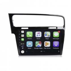 Autoradio full tactile GPS Bluetooth Android & Apple Carplay Volkswagen Golf 7 de de 2012 à 2020 + caméra de recul