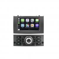 Autoradio gps ecran entierement tactile gris bluetooth android apple carplay peugeot 407 de 2004 a 2010 camera de recul 01