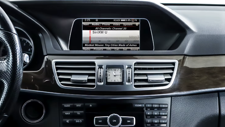 Autoradio mercedes benz classe c phase 3 carplay android auto gps5