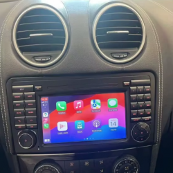 Autoradio GPS Mercedes ML W164 et GL X164 2005 à 2012 écran tactile avec boutons classique Bluetooth Android & Apple Carplay + caméra de recul