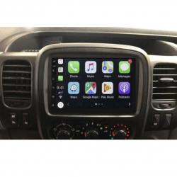 Autoradio GPS Renault Trafic de 2015 à 2025 écran entièrement tactile Bluetooth Android & Apple Carplay + caméra de recul