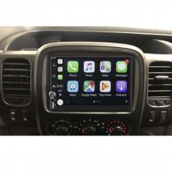 Autoradio full tactile GPS Bluetooth Android & Apple Carplay Opel Vivaro de 2015 à 2023 + caméra de recul