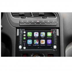 Autoradio GPS écran tactile avec boutons classique Bluetooth Android & Apple Carplay Peugeot 3008 et 5008 + caméra de recul