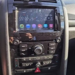 Autoradio GPS Peugeot 407 de 2004 à 2010 écran entièrement tactile noir Bluetooth Android & Apple Carplay + caméra de recul