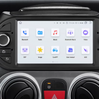 Autoradio peugeot bipper citroen nemo fiat qubo fiorino bluetooth android apple carplay 10