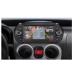 Autoradio GPS Fiat Fiorino et Qubo de 2008 à 2019 écran tactile avec boutons classique Bluetooth Android & Apple Carplay + caméra de recul