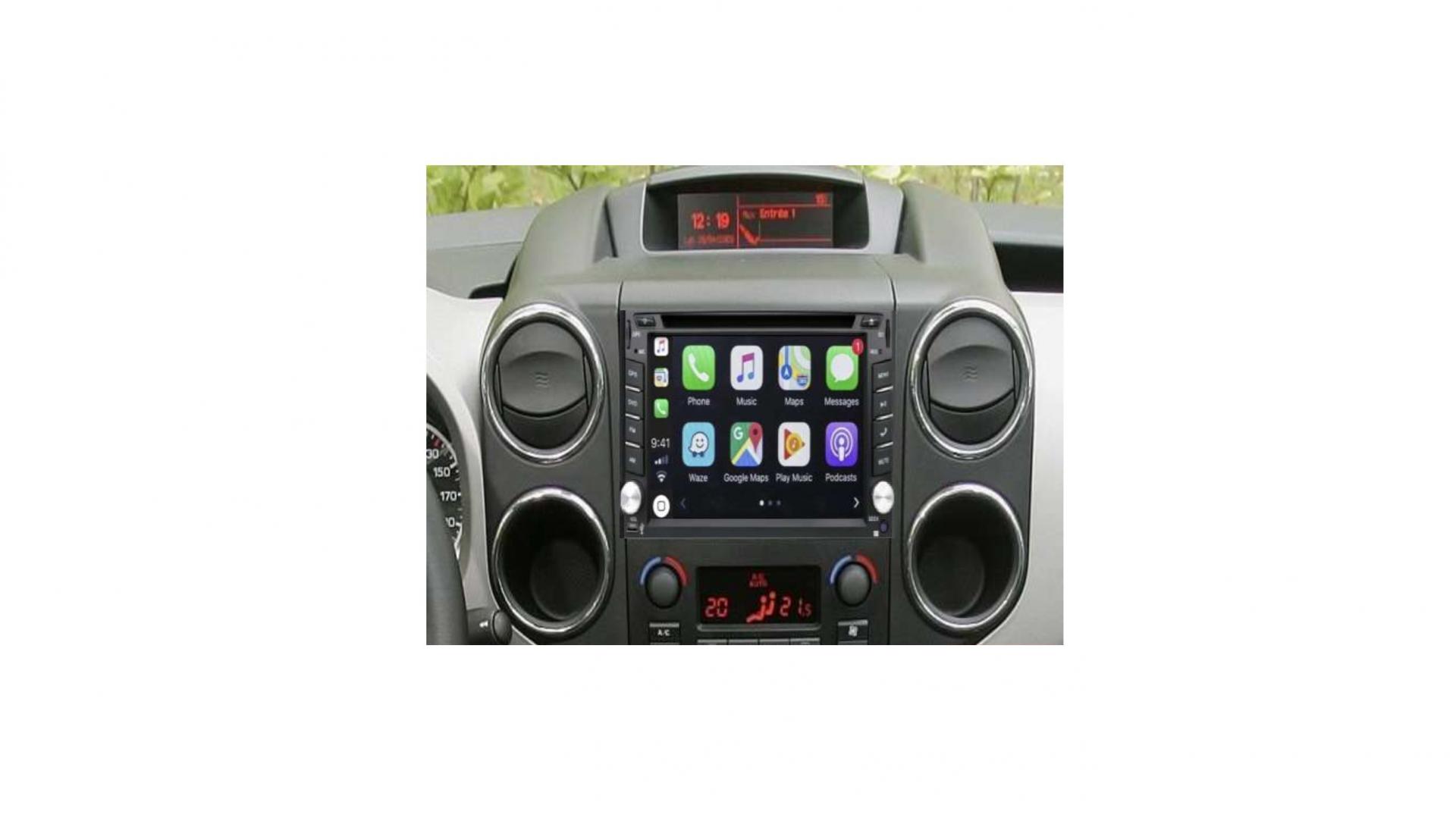 Autoradio GPS tactile Bluetooth Android & Apple Carplay Citroën