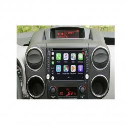 Autoradio tactile GPS Bluetooth Android & Apple Carplay Citroën Berlingo de 2008 à 2019 + caméra de recul