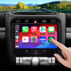 Autoradio GPS Porsche Cayenne de 2002 à 2010 écran entièrement tactile Bluetooth Android & Apple Carplay + caméra de recul