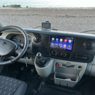 Autoradio GPS Renault Master de 2002 à 2010 écran 10 pouces entièrement tactile Bluetooth Android & Apple Carplay + caméra de recul