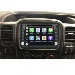 Autoradio tactile GPS Bluetooth Android & Apple Carplay Renault Trafic de 2015 à 2022 + caméra de recul
