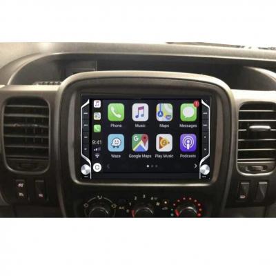 Autoradio GPS Renault Trafic de 2015 à 2025 écran tactile avec boutons classique Bluetooth Android & Apple Carplay + caméra de recul