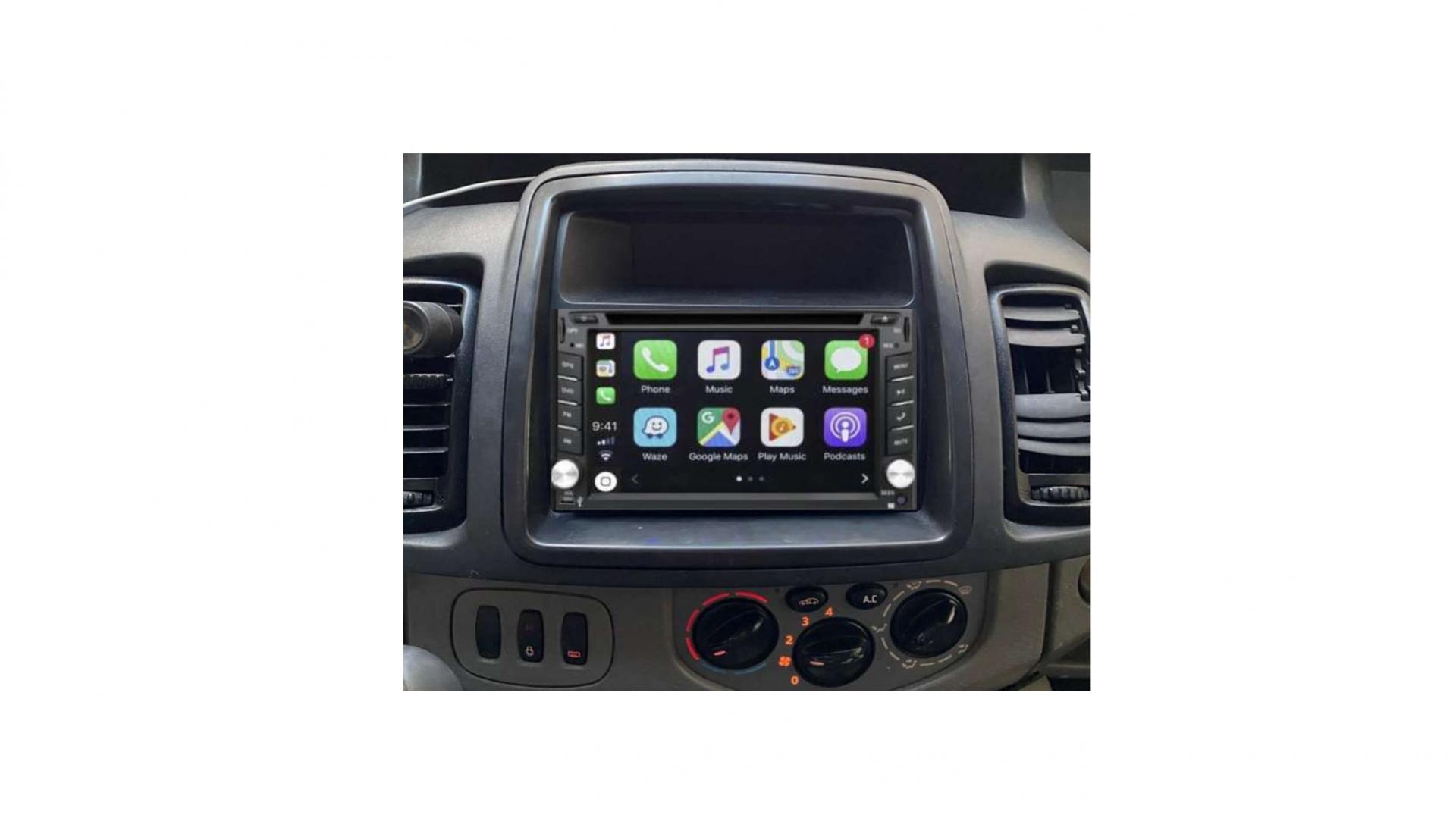 Autoradio renault trafic 1 2 3 tactile gps bluetooth android apple carplay 2 2