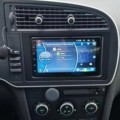 Autoradio GPS Saab 9-3 et 9-5 de 2003 à 2014 écran tactile avec boutons Bluetooth Android & Apple Carplay + caméra de recul