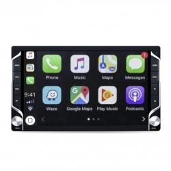 Autoradio GPS écran tactile avec boutons classique Bluetooth Android & Apple Carplay 2DIN + caméra de recul