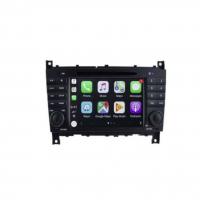 Autoradio tactile gps bluetooth android apple carplay mercedes classe c w203 phase 2 classe g classe clc et camera de recul 