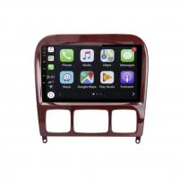 Autoradio tactile gps bluetooth android apple carplay mercedes classe s w220 classe cl w215 camera de recul 01