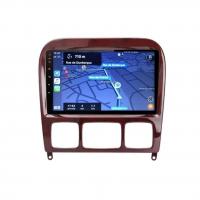 Autoradio tactile gps bluetooth android apple carplay mercedes classe s w220 classe cl w215 camera de recul 02