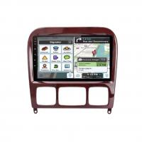 Autoradio tactile gps bluetooth android apple carplay mercedes classe s w220 classe cl w215 camera de recul 04
