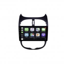 Autoradio GPS Peugeot 206 écran entièrement tactile Bluetooth Android & Apple Carplay avec caméra de recul