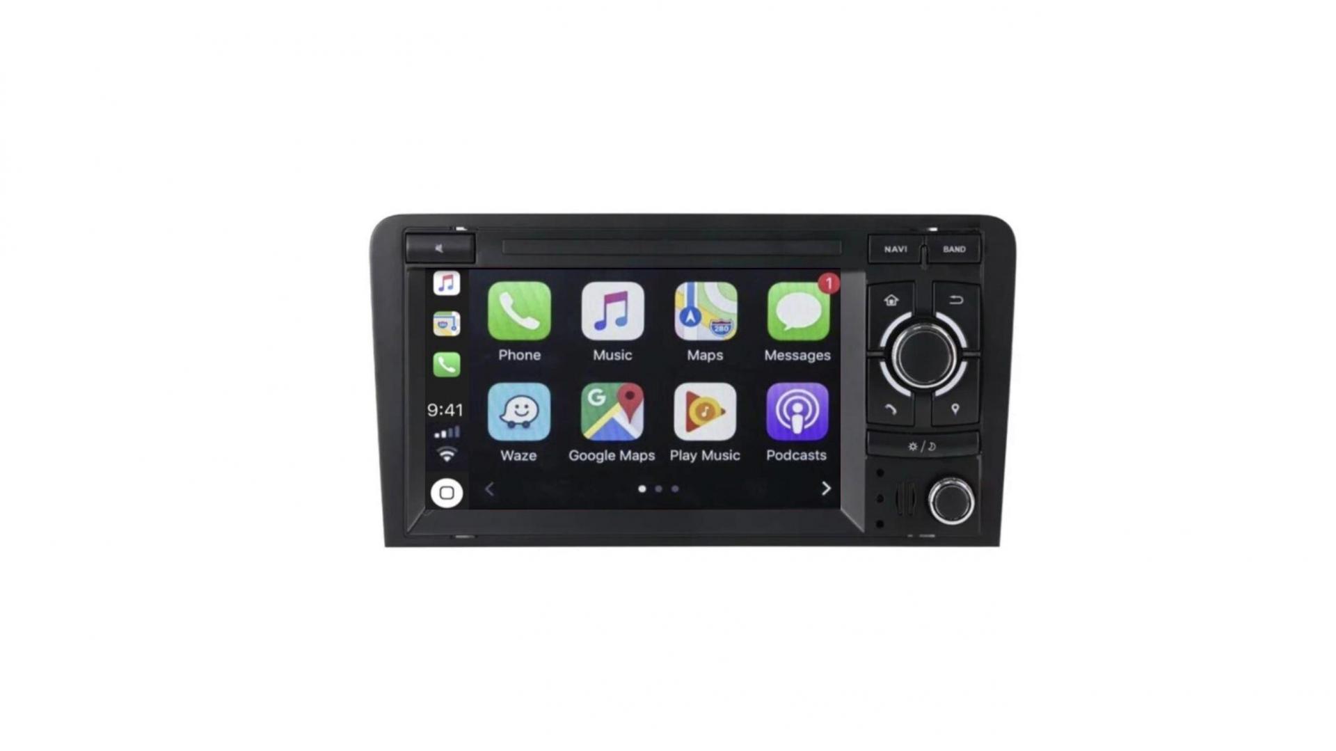 Autoradio tactile gps bluetooth android auto apple carplay audi a3 8p s3 rs3 sportback 1