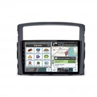 Autoradio tactile mitsubishi pajero gps bluetooth android apple carplay 4