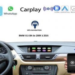 Boîtier Apple Carplay & Android Auto sans fil pour BMW X1 E84 de 2009 à 2015