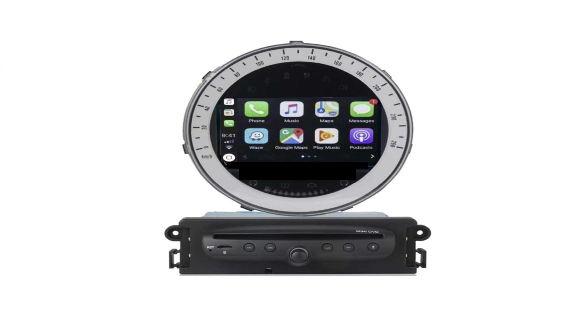 Bmw mini autoradio gps bluetooth android auto carplay camera de recul commande au volant 1