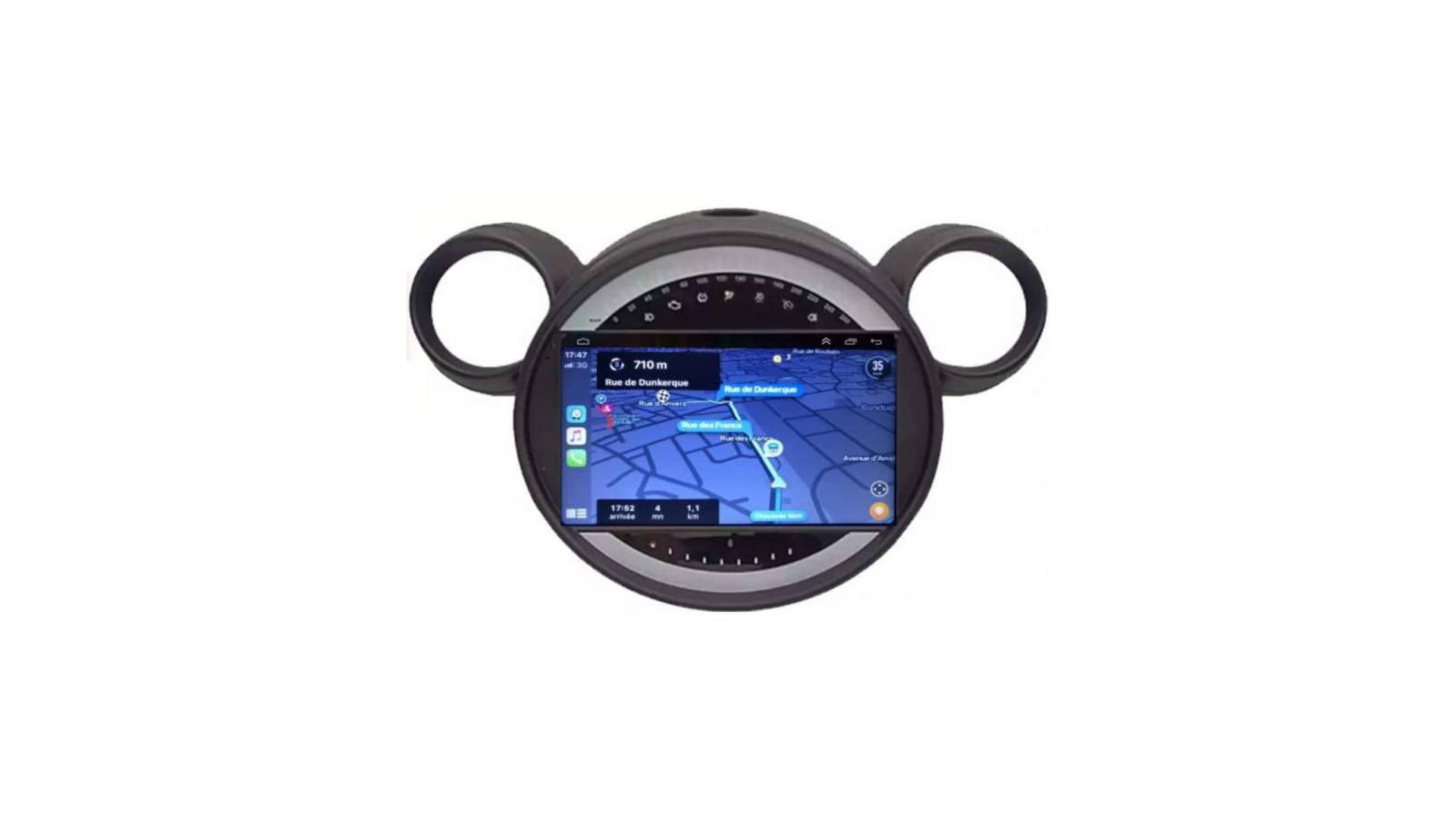 Bmw mini autoradio gps bluetooth android auto carplay camera de recul commande au volant3
