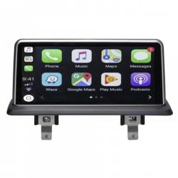 Autoradio GPS écran entièrement tactile Bluetooth Android & Apple Carplay BMW Série 1 E81, E82, E87 et E88 de 2004 à 2012 + caméra